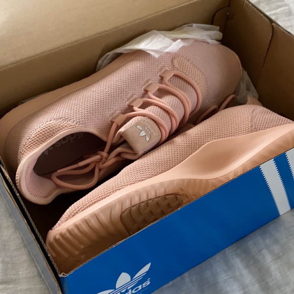 adidas Pink Athletic Shoes with Modern Design and Textured Sole